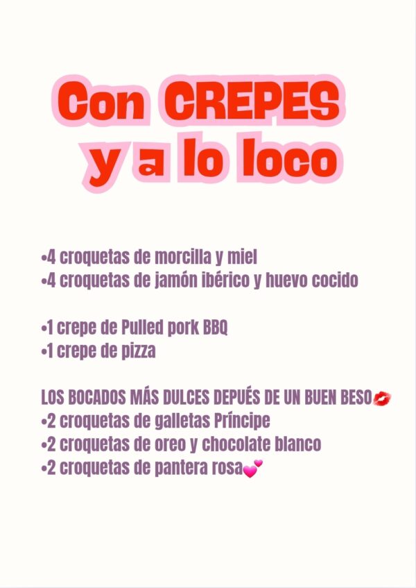 PACK SAN VALENTÍN CREPES